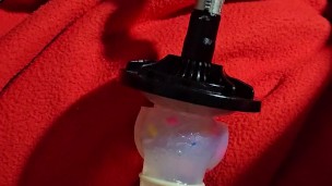sex machine anal play solo male