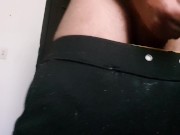 Jugando un poquito con mi culo grande y mi rica verga 7/16