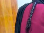 Arabian Beautiful Hotel Maid Cleaning My Room & i see her huge ass & huge Boobs 10/16