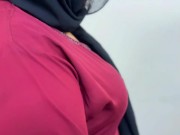 Arabian Beautiful Hotel Maid Cleaning My Room & i see her huge ass & huge Boobs 11/16