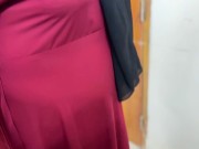 Arabian Beautiful Hotel Maid Cleaning My Room & i see her huge ass & huge Boobs 12/16