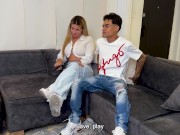 MILF Rubia Colombiana se folla al mejor Amigo Nerd de su Hijastro! Karensleent, Pipeboy, Danyel Mast 1/16