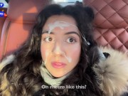 Ex-girlfriend asks me to fuck her one last time before breaking up in a car in public - Cumwalk 15/16