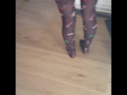 I was doing the laundry and he comes with his cock for me to suck 11/16