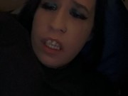 Fuck this thing stretches me but I love it 8/16