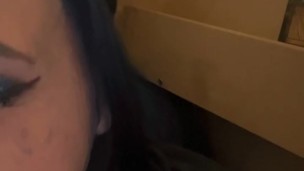 Fuck this thing stretches me but I love it