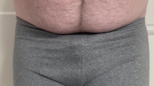 Peeing Myself, Tied Up, Wearing My Wife’s Leggings