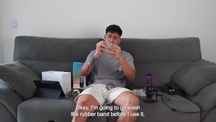 blowjobs machine vs persona real - UNBOXING- Honey Play Box