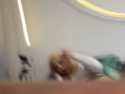 не удержался от жены друга которая застряла ,получилось отодрать её и ей понравилось 11/16