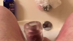 POV Fucking Myself While Taking a Bath