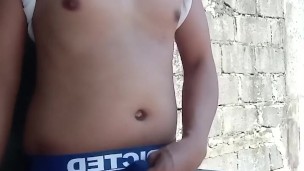 Asian Boy THICK Cum and HUGE Veiny Cock | Abandoned House