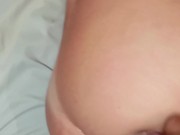 Latina with a beautiful round ass receives anal sex, while the cuckold films