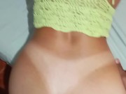 Latina with a beautiful round ass receives anal sex, while the cuckold films 9/16