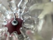 Super camera. Cumming in pussy from a catheter 16/16