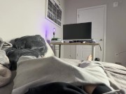 \\ Loud Male Moaning \\ Horny BF in gray sweatpants can’t wait to ruin your insides \\ 1/16