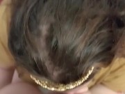 Queen sucking daddy's dick ending in rough facial 4/16