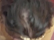 Queen sucking daddy's dick ending in rough facial 5/16