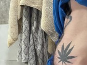 21 year old big cock jerks off and cums 14/16