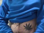 21 year old big cock jerks off and cums