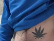 21 year old big cock jerks off and cums 5/16