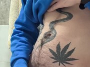 21 year old big cock jerks off and cums 7/16