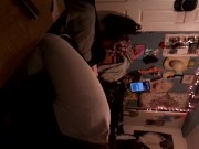 Molly Cummings on her dick 4/16