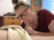 The wife of the boss sucks him 11/16