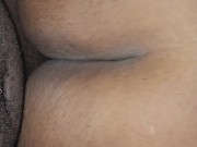 At home quicky with my wife riding my big black cock 12/16