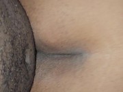 At home quicky with my wife riding my big black cock 14/16