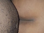 At home quicky with my wife riding my big black cock 6/16