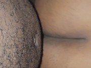 At home quicky with my wife riding my big black cock 7/16