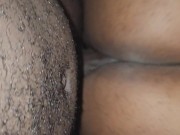 At home quicky with my wife riding my big black cock 9/16