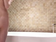 Bath time at luxury hotel 2/16