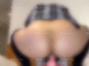 【背面騎乗位】ココやばいッ! ここここやばい!!  お゛っ…お゛ぉ〜 …アナルひくつかせながら痙攣大量潮吹き【モモの天然水🍑】素人 隠語  オホ声 /【극후딜도】항문이 움직이면서 후면기승위 - Screenshot 6 of 16 - HD