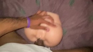Sexy Dick Slow Stroking Creamy Pussy Toy