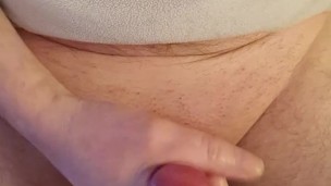 Wank in My Office. Solo hand job with cumshot