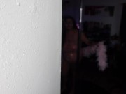 Chubby Slut Catches Loser Roommate 1/16