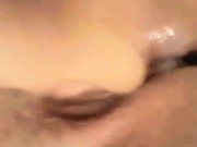 Juicy cum filled pussy before work 10/16