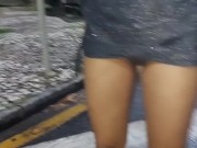 Pequena Typhany mostra sua buceta em público  parte 2 13/16