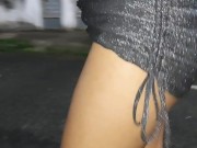 Pequena Typhany mostra sua buceta em público  parte 2 16/16