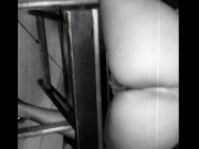 Tiny Typhany touch your pussy in exhibition in the public bar 7/16