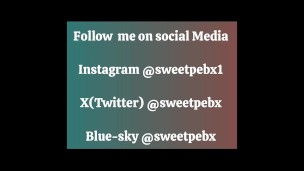 Stuffing the dildo in my hole - sweetpebx