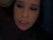 Imagine what a big fat cock would do to me. Yikes! 1/16