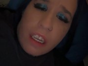 Imagine what a big fat cock would do to me. Yikes! 14/16