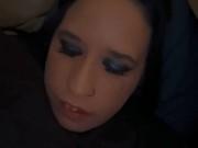 Imagine what a big fat cock would do to me. Yikes! 2/16