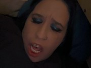 Imagine what a big fat cock would do to me. Yikes! 4/16