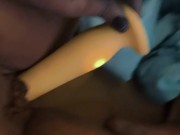 Imagine what a big fat cock would do to me. Yikes! 6/16