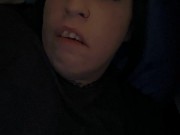 Imagine what a big fat cock would do to me. Yikes! 8/16