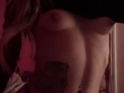 Long socks and heeled petite cutie 16/16