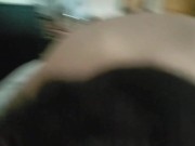 Real Couple Homemade Brunette Swinger Wife Sucks Thick Cock! MILF!  HOTWIFE! BWC! 12/16